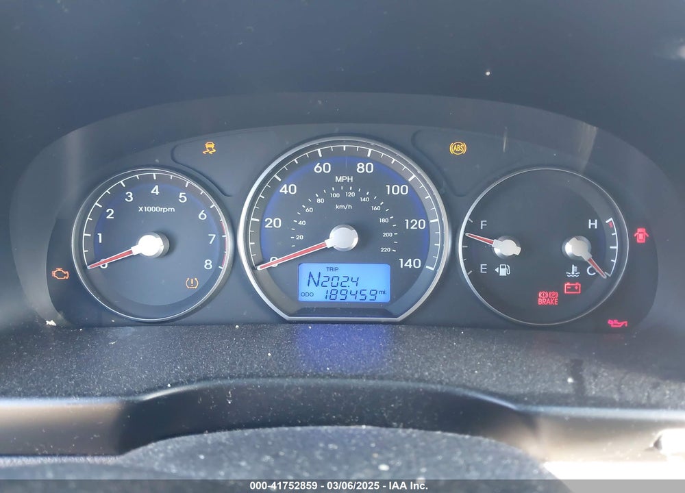 2010 HYUNDAI SANTA FE VIN: 5NMSG3AB2AH390882