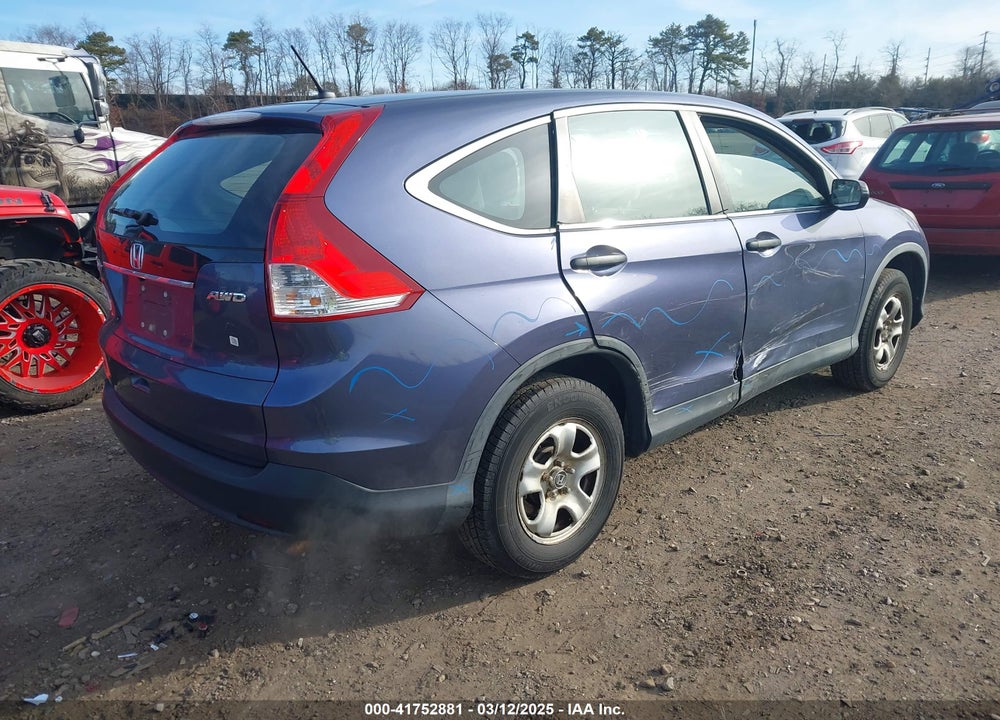 2012 HONDA CR-V VIN: 5J6RM4H37CL060680