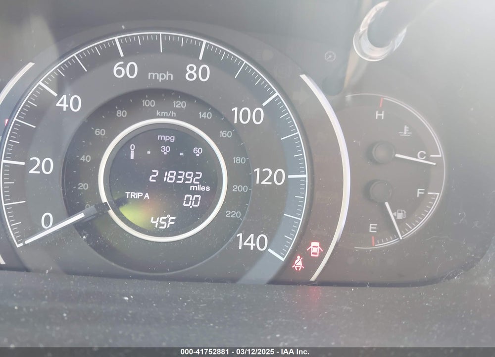 2012 HONDA CR-V VIN: 5J6RM4H37CL060680