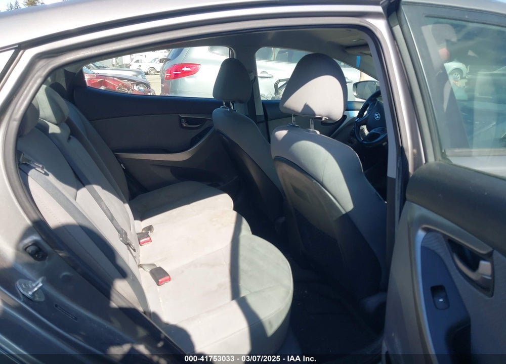 2013 HYUNDAI ELANTRA VIN: 5NPDH4AE6DH206198