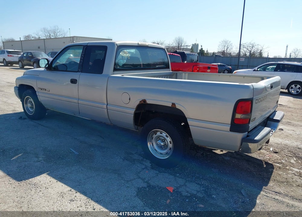 1999 DODGE RAM 1500 VIN: 3B7HC12Z0XG197382