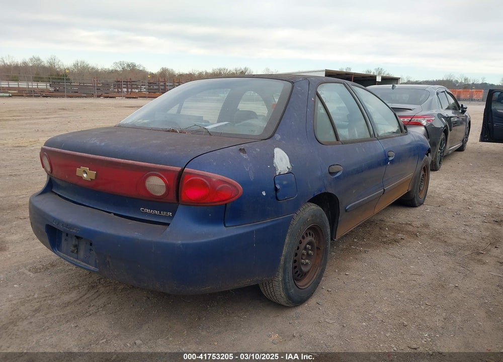 2004 CHEVROLET CAVALIER VIN: 1G1JC52FX47240768
