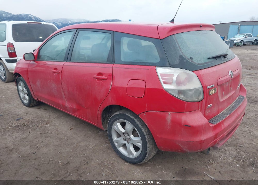 2005 TOYOTA MATRIX/XR VIN: 2T1KR32E55C354425