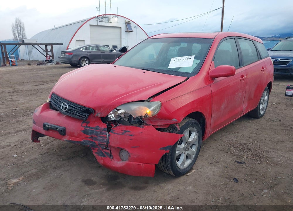2005 TOYOTA MATRIX/XR VIN: 2T1KR32E55C354425