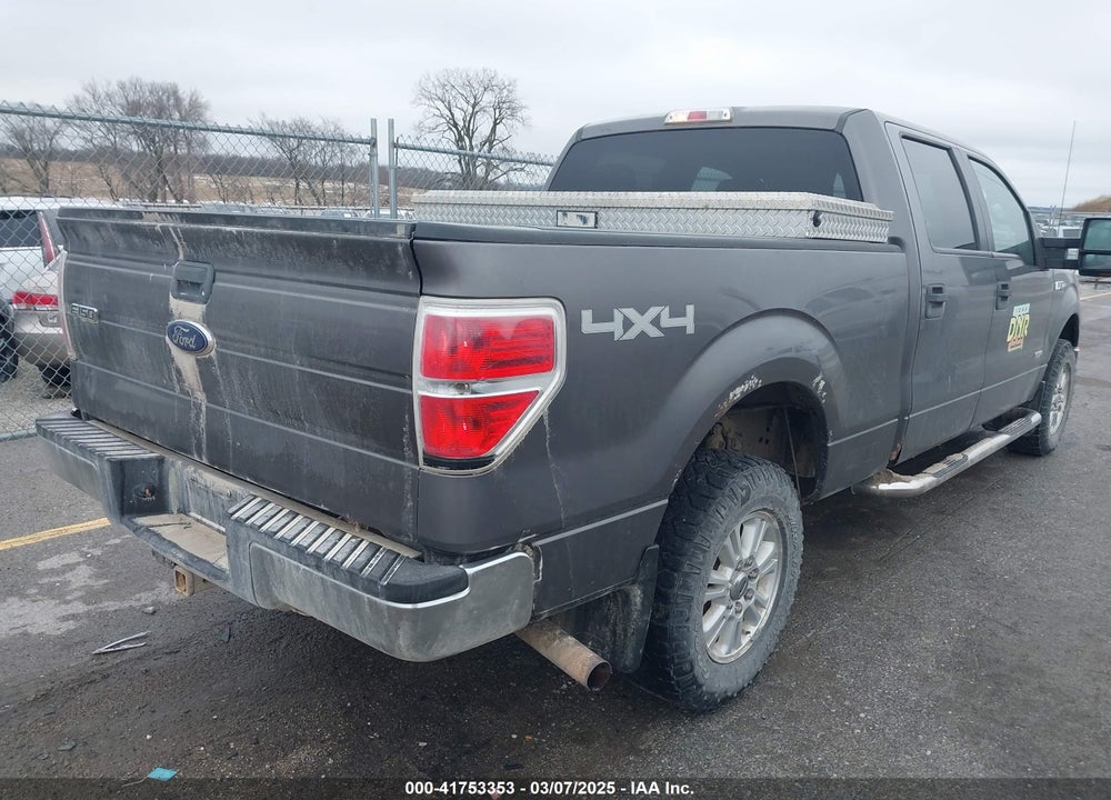 2013 FORD F-150 VIN: 1FTVW1ET4DKF27479