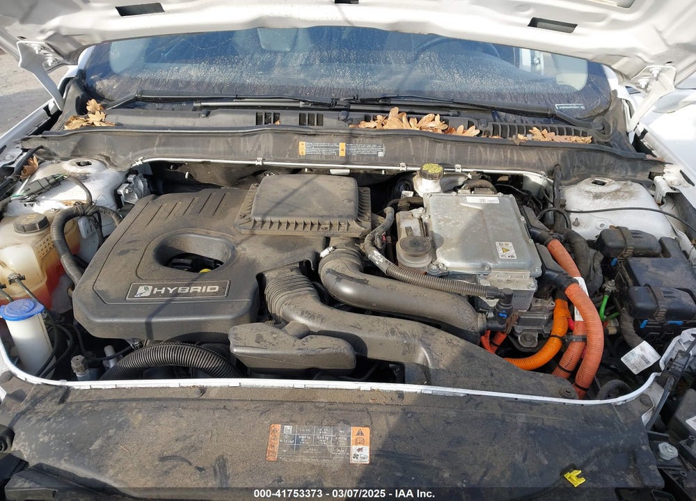 2019 FORD FUSION HYBRID VIN: 3FA6P0RU2KR183017
