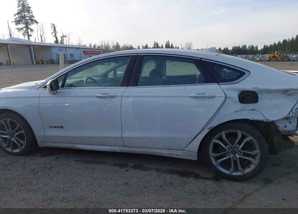 2019 FORD FUSION HYBRID VIN: 3FA6P0RU2KR183017