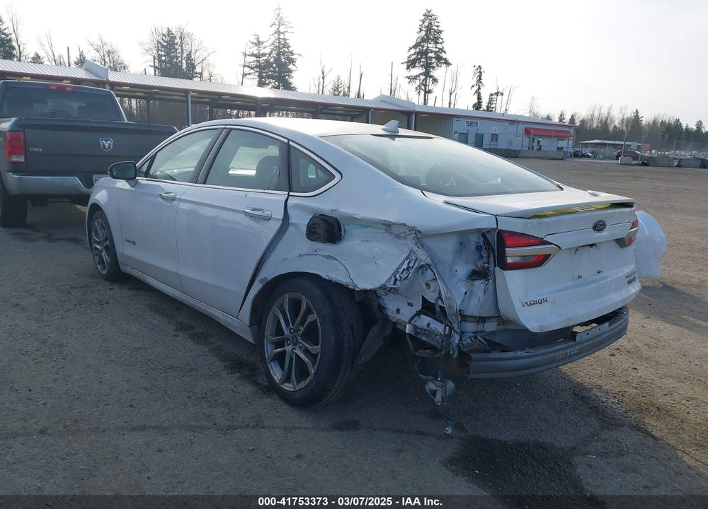 2019 FORD FUSION HYBRID VIN: 3FA6P0RU2KR183017