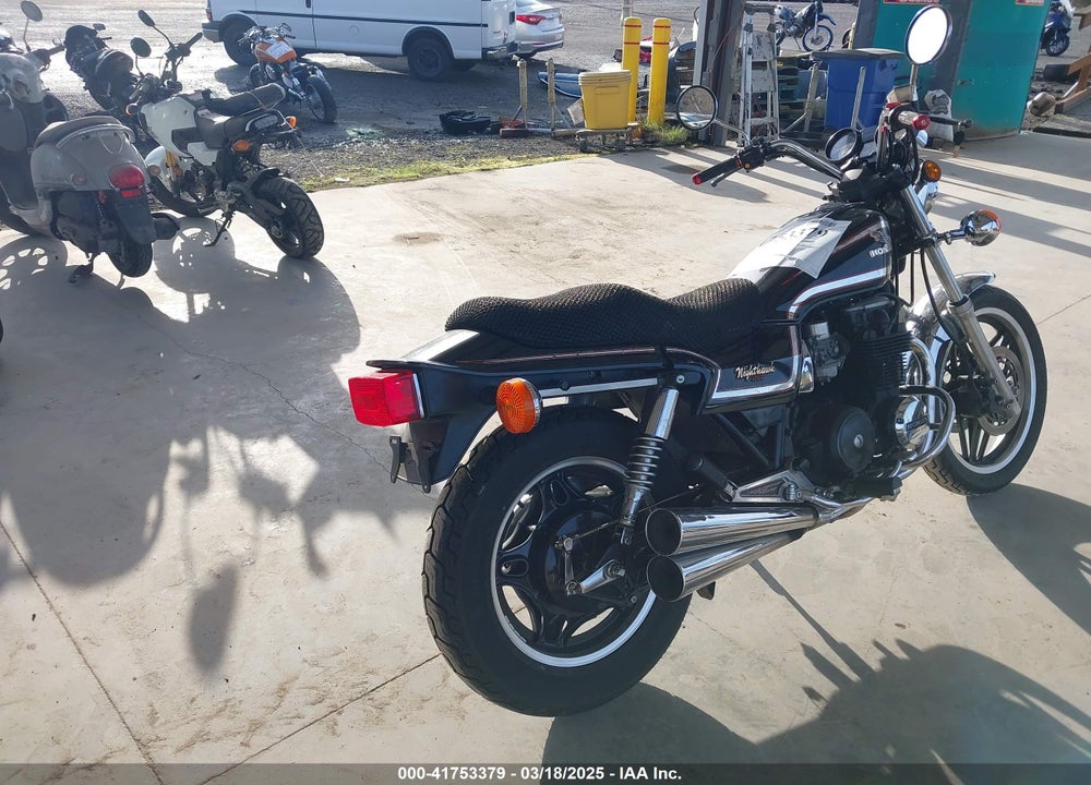 1982 HONDA CB650 VIN: JH2RC0801CM004582