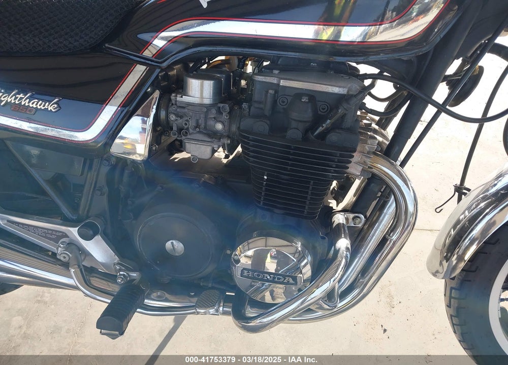 1982 HONDA CB650 VIN: JH2RC0801CM004582