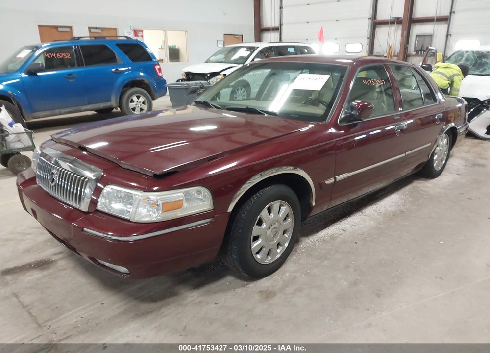 2008 MERCURY GRAND MARQUIS VIN: 2MEHM75V58X608743