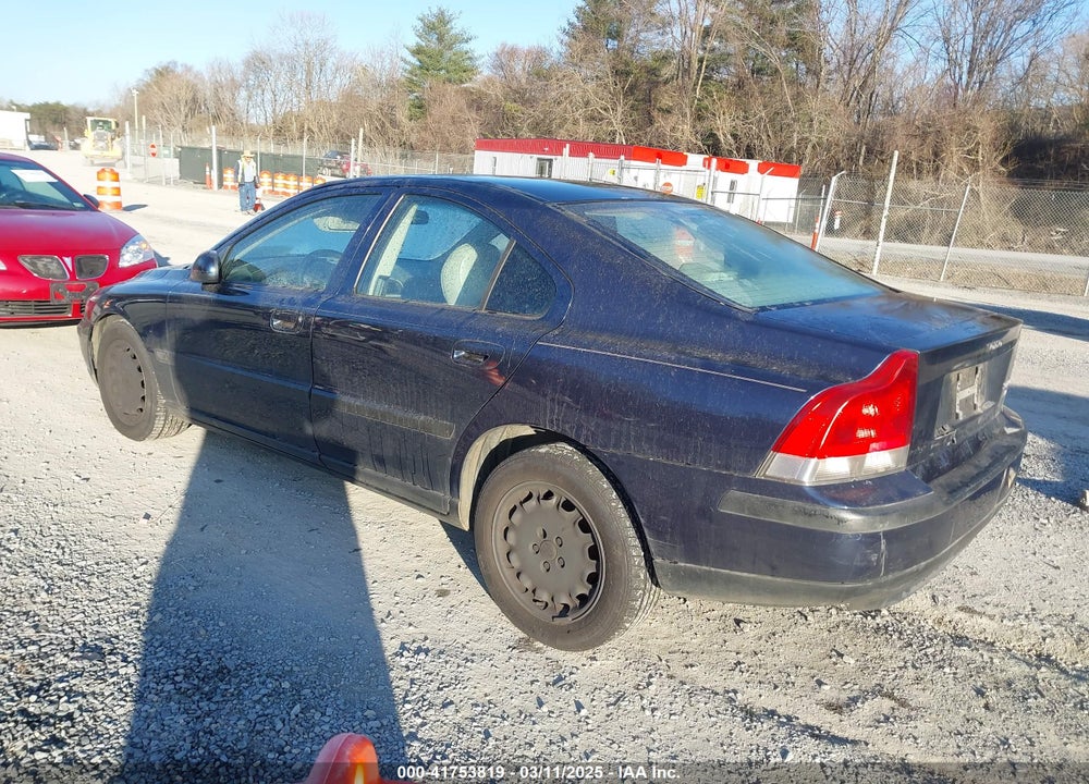 2003 VOLVO S60 2.5T AWD VIN: YV1RH59H232255483