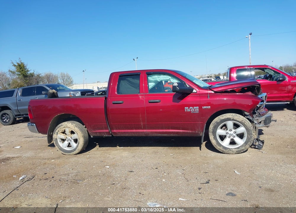 2021 RAM 1500 CLASSIC TRADESMAN 4X2 6'4 BOX VIN: 1C6RR6FT1MS578532