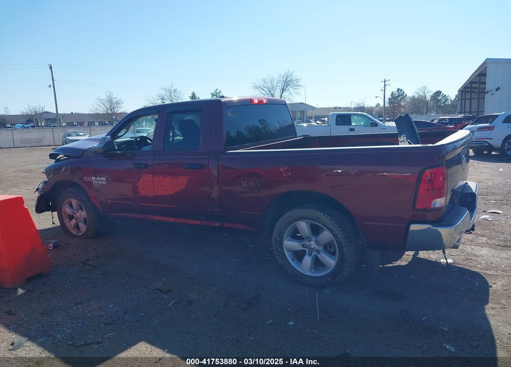 2021 RAM 1500 CLASSIC TRADESMAN 4X2 6'4 BOX VIN: 1C6RR6FT1MS578532