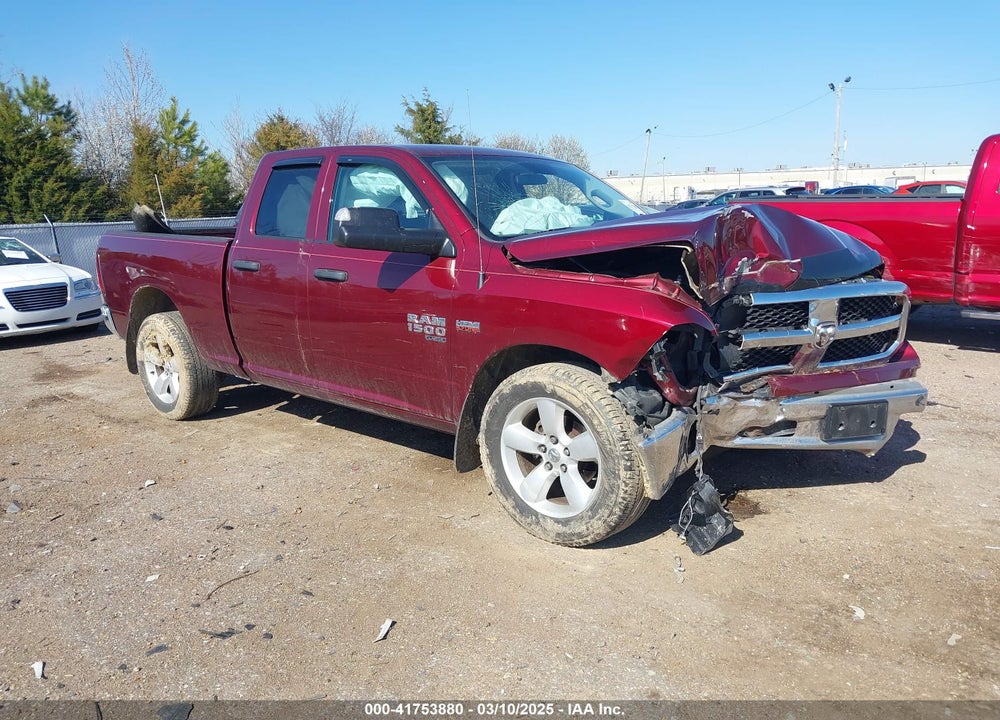 2021 RAM 1500 CLASSIC TRADESMAN 4X2 6'4 BOX VIN: 1C6RR6FT1MS578532