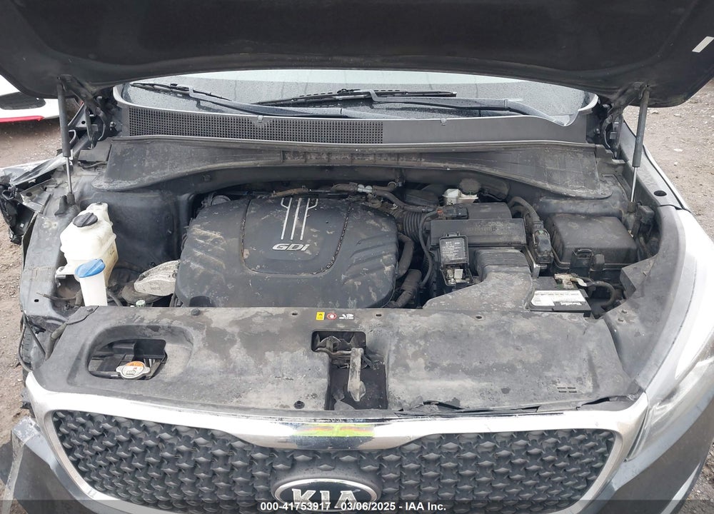 2017 KIA SORENTO 3.3L LX VIN: 5XYPGDA59HG334335