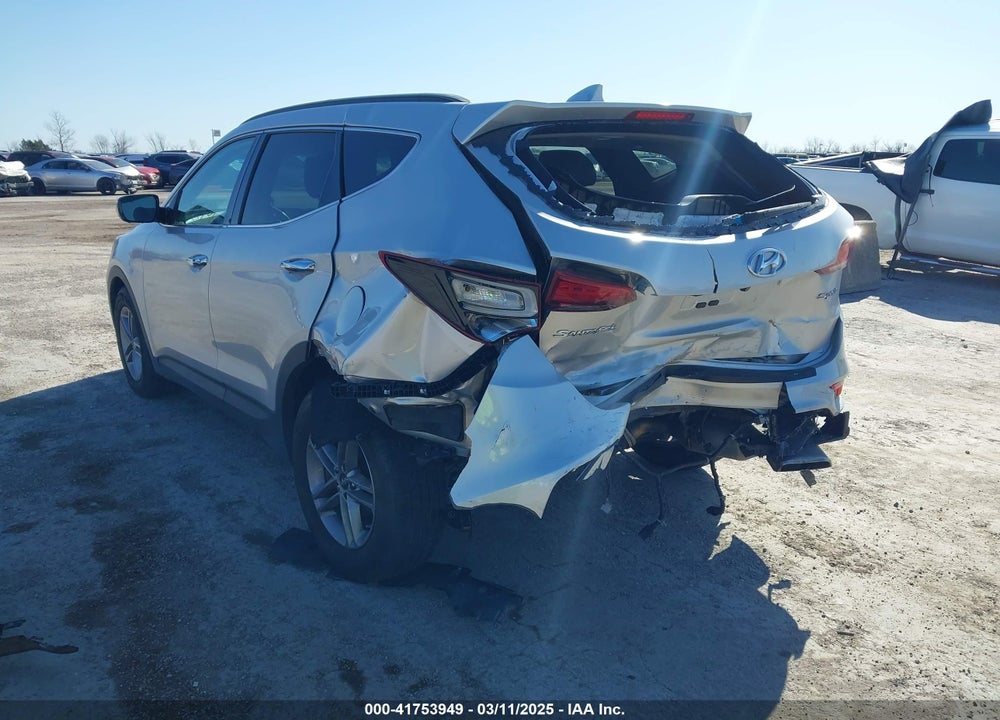2017 HYUNDAI SANTA FE SPORT 2.4L VIN: 5XYZU3LBXHG495307