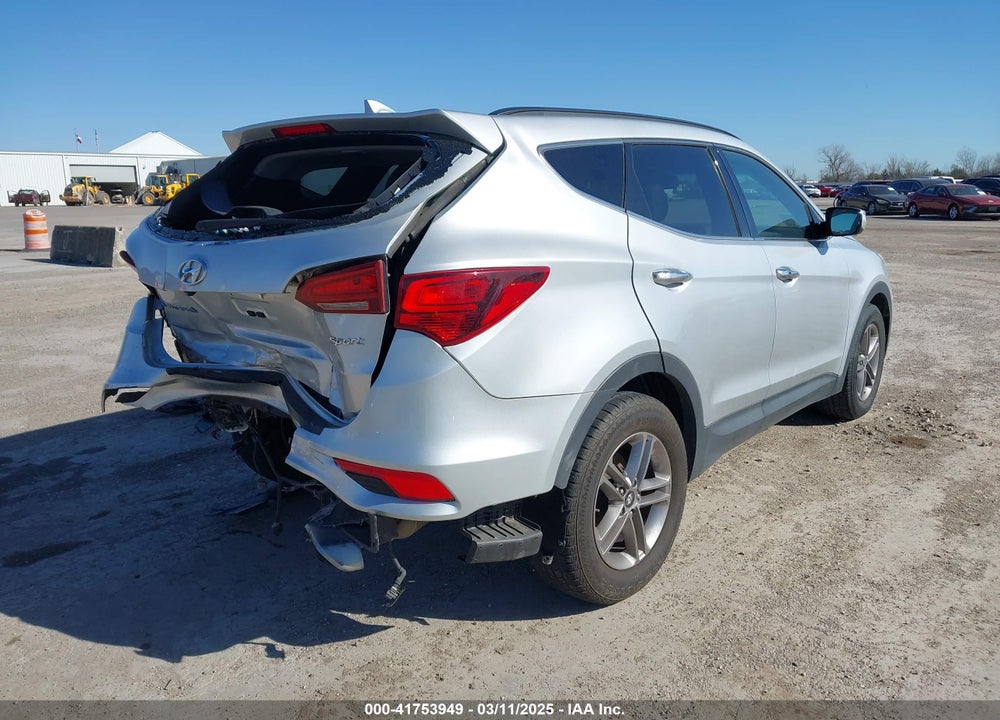 2017 HYUNDAI SANTA FE SPORT 2.4L VIN: 5XYZU3LBXHG495307