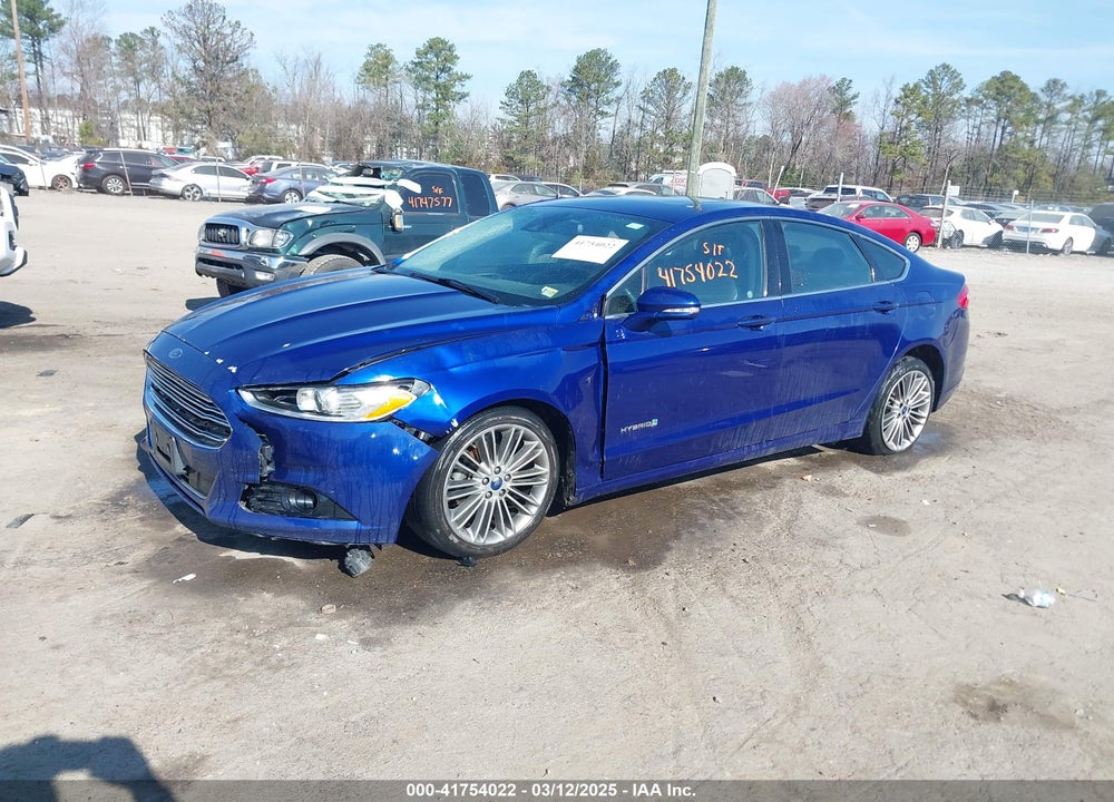 2013 FORD FUSION HYBRID VIN: 3FA6P0LU9DR382982