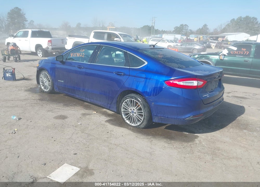 2013 FORD FUSION HYBRID VIN: 3FA6P0LU9DR382982
