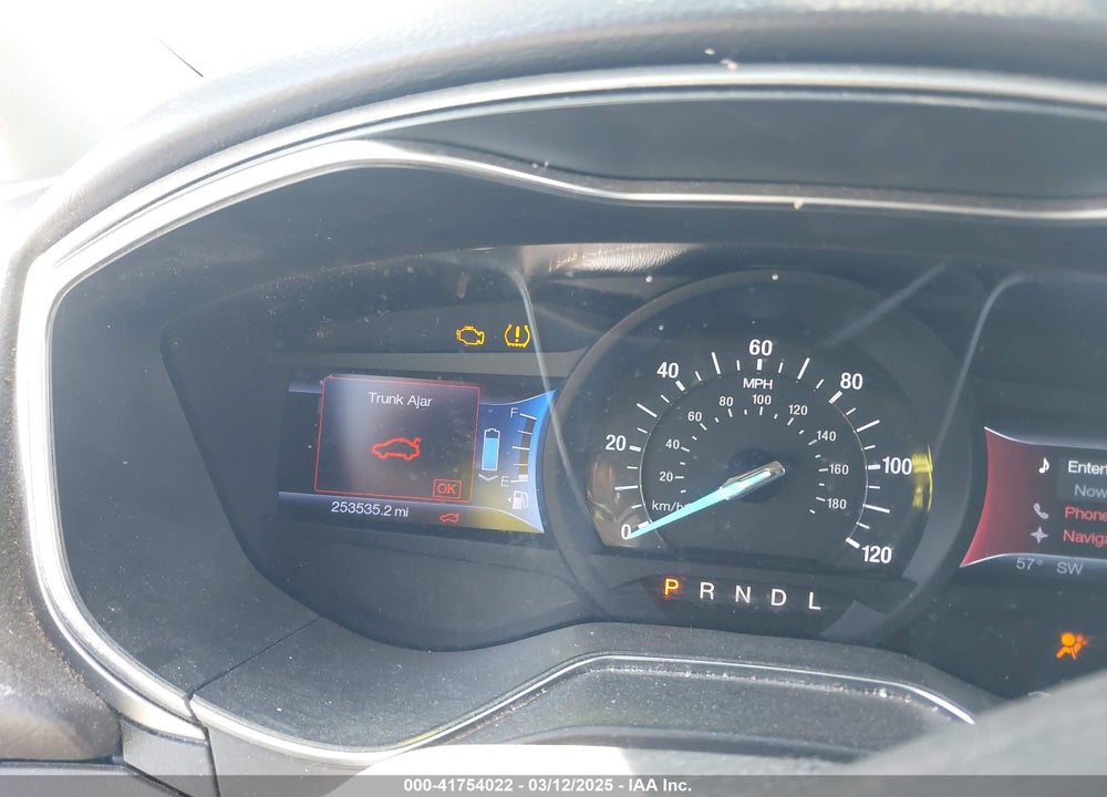 2013 FORD FUSION HYBRID VIN: 3FA6P0LU9DR382982