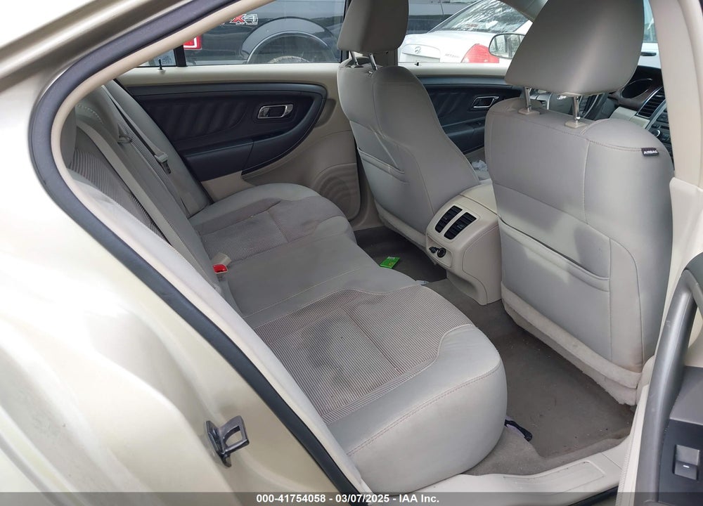 2011 FORD TAURUS SEL VIN: 1FAHP2EW4BG147591