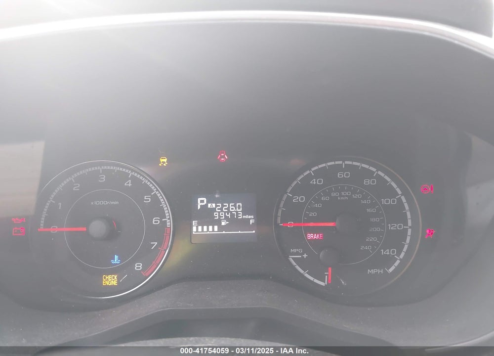 2018 SUBARU CROSSTREK 2.0I PREMIUM VIN: JF2GTABC8JH292908