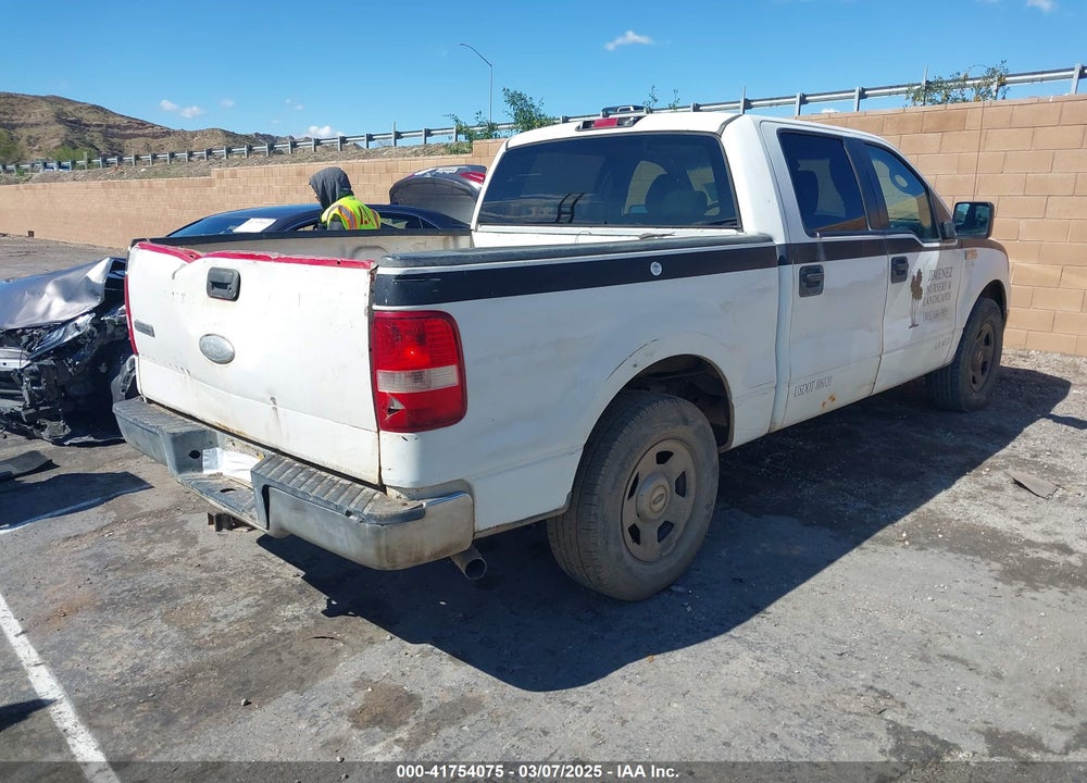 2005 FORD F-150 XLT VIN: 1FTRW12W65FA14163