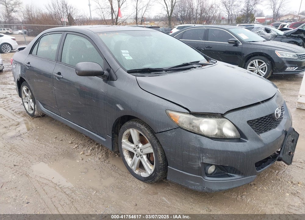 2009 TOYOTA COROLLA VIN: 2T1BE40E49C027671
