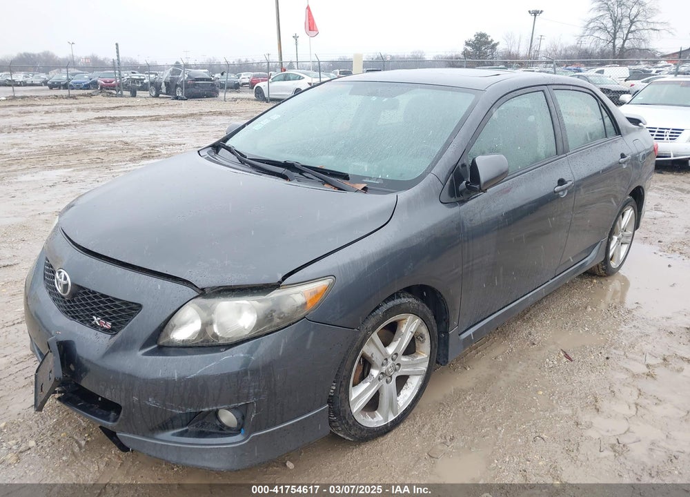 2009 TOYOTA COROLLA VIN: 2T1BE40E49C027671