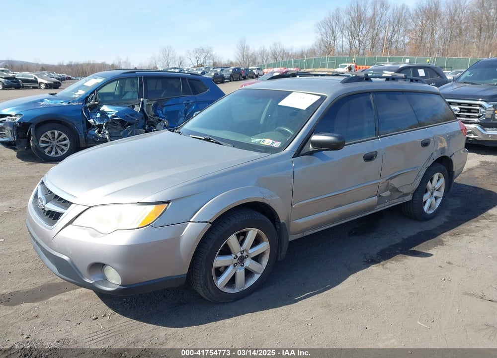 2008 SUBARU OUTBACK 2.5I VIN: 4S4BP61C686302333