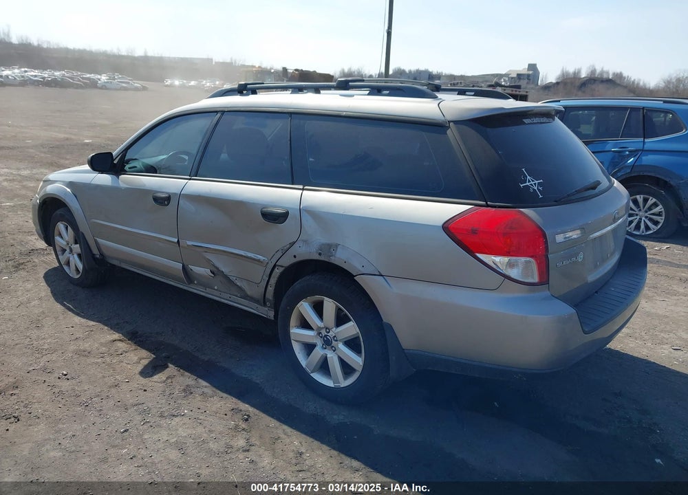 2008 SUBARU OUTBACK 2.5I VIN: 4S4BP61C686302333