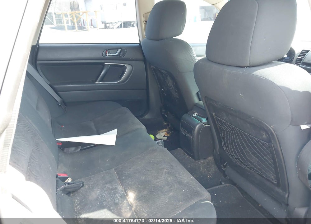 2008 SUBARU OUTBACK 2.5I VIN: 4S4BP61C686302333
