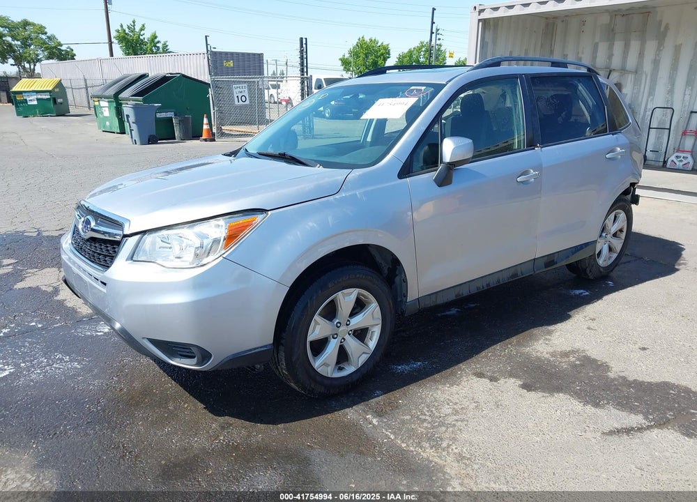 2016 SUBARU FORESTER 2.5I PREMIUM VIN: JF2SJADC6GH552969