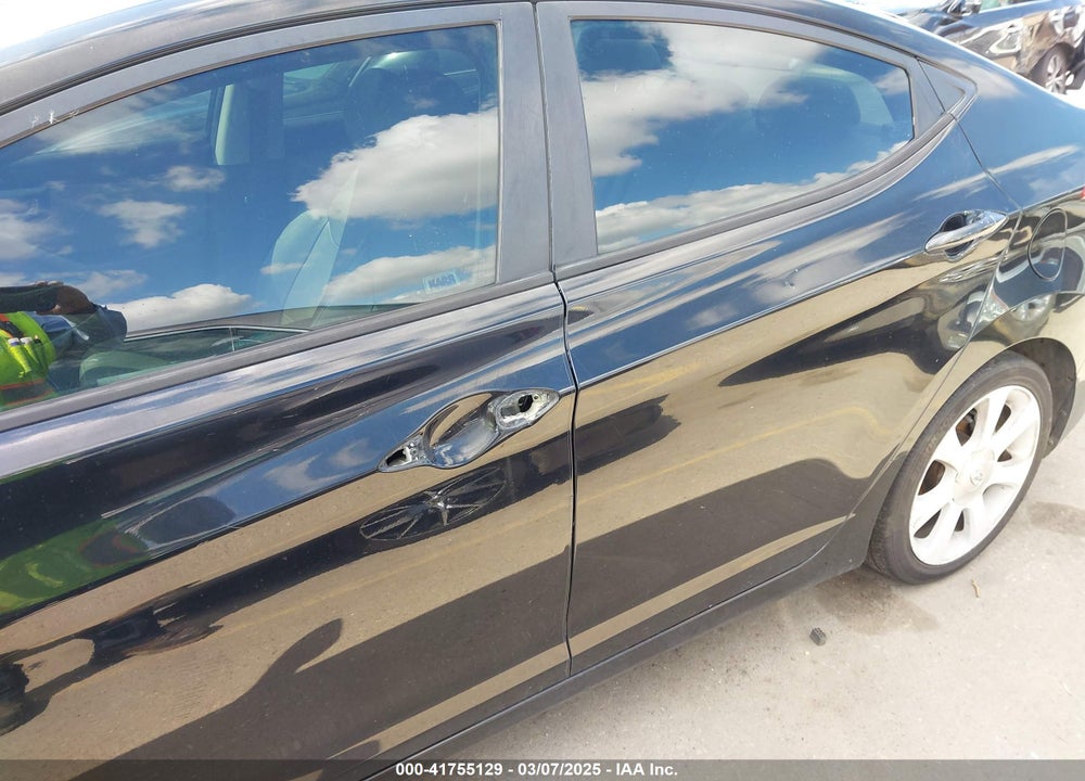 2012 HYUNDAI ELANTRA VIN: KMHDH4AEXCU257090