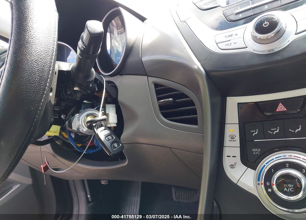 2012 HYUNDAI ELANTRA VIN: KMHDH4AEXCU257090