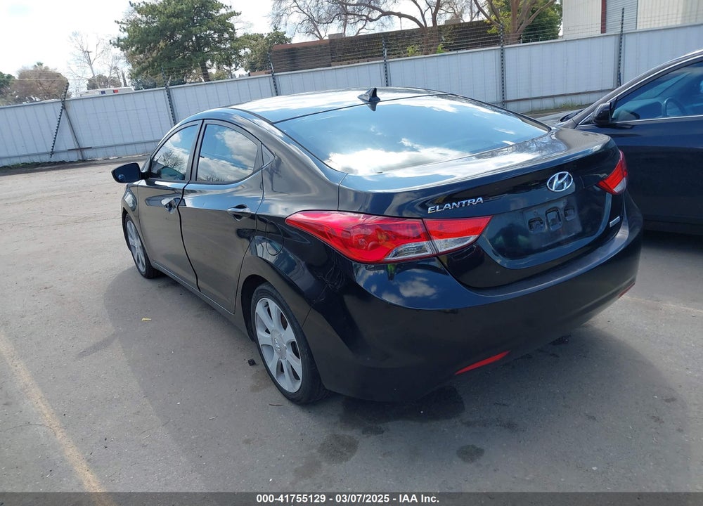 2012 HYUNDAI ELANTRA VIN: KMHDH4AEXCU257090