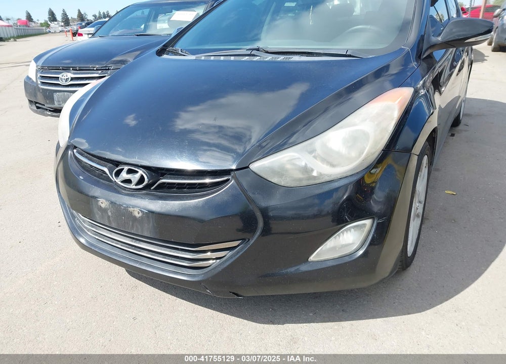 2012 HYUNDAI ELANTRA VIN: KMHDH4AEXCU257090