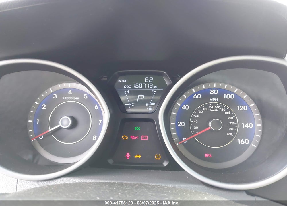 2012 HYUNDAI ELANTRA VIN: KMHDH4AEXCU257090