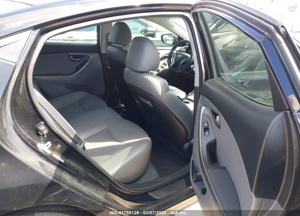 2012 HYUNDAI ELANTRA VIN: KMHDH4AEXCU257090