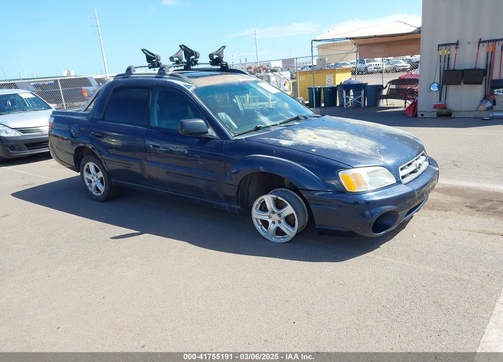 2004 SUBARU BAJA SPORT VIN: 4S4BT62C247102113