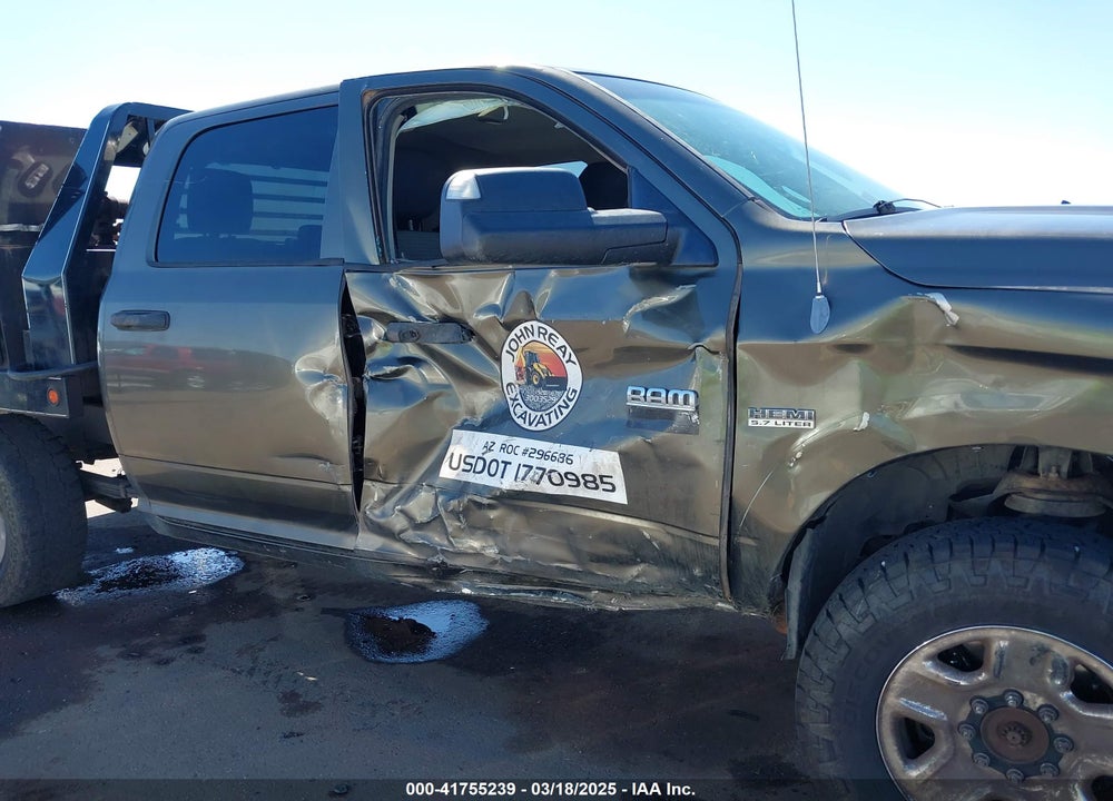 2012 RAM 2500 ST VIN: 3C6TD5CT6CG290580