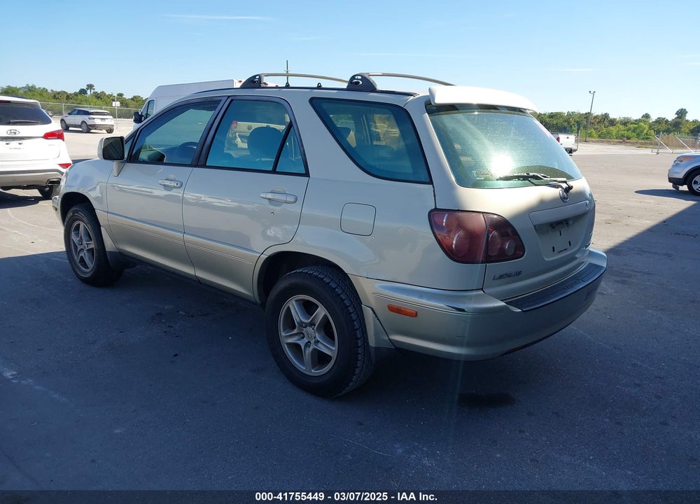 1999 LEXUS RX 300 VIN: JT6GF10U0X0030946