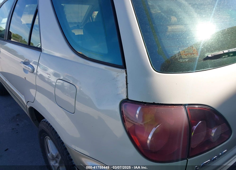 1999 LEXUS RX 300 VIN: JT6GF10U0X0030946