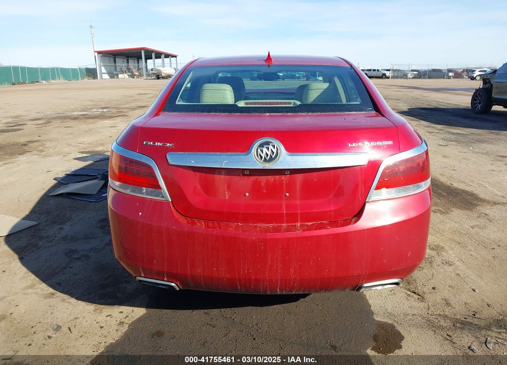 2012 BUICK LACROSSE VIN: 1G4GC5E34CF278709