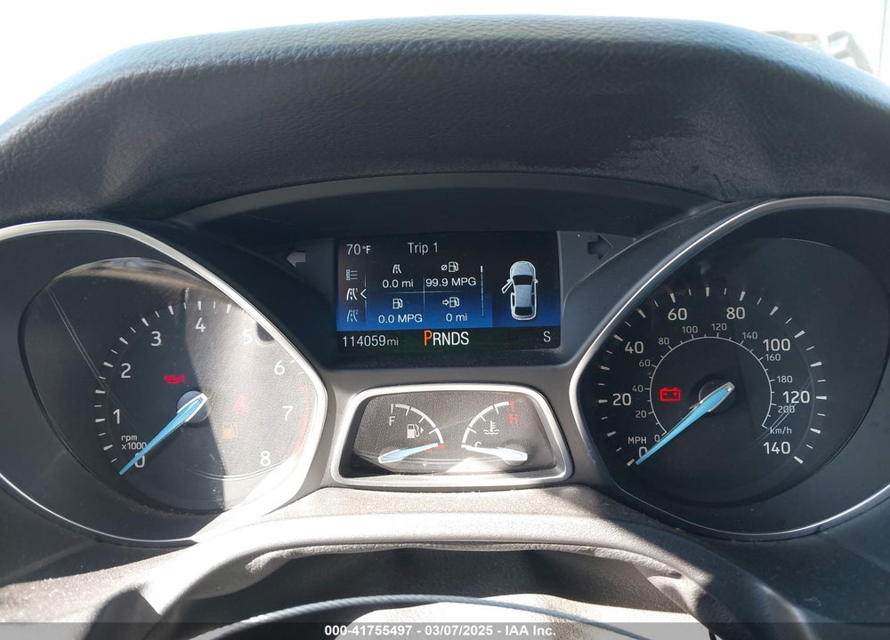 2017 FORD FOCUS VIN: 1FADP3FE6HL333451