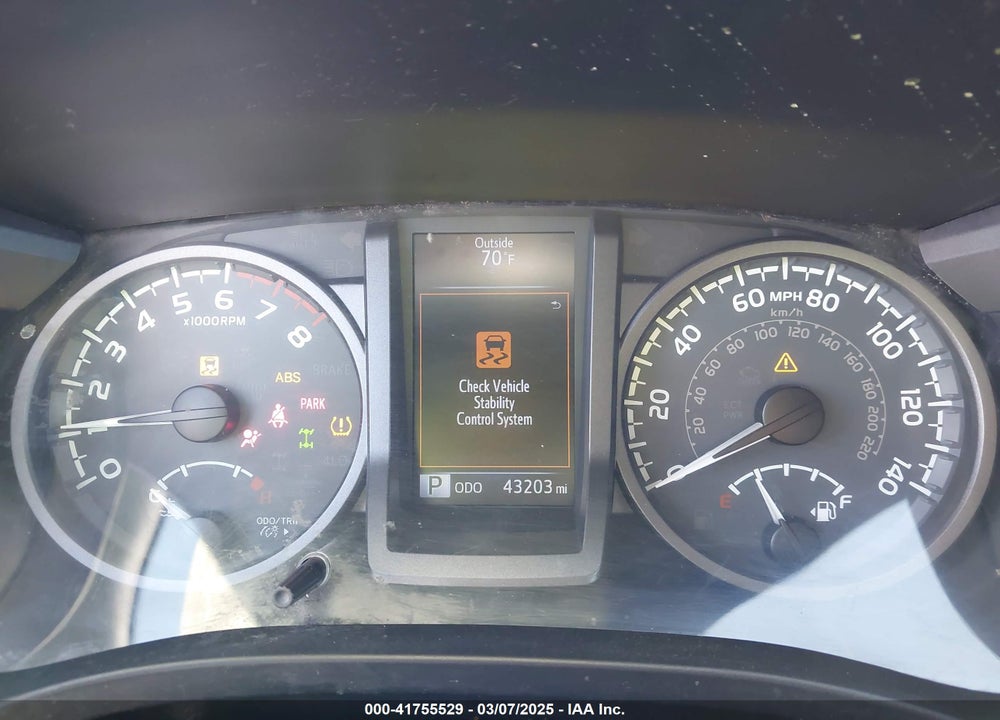 2019 TOYOTA TACOMA VIN: 3TMCZ5AN3KM207007
