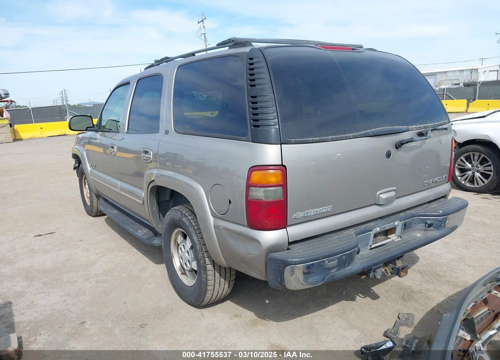 2003 CHEVROLET TAHOE LT VIN: 1GNEK13T43J153854