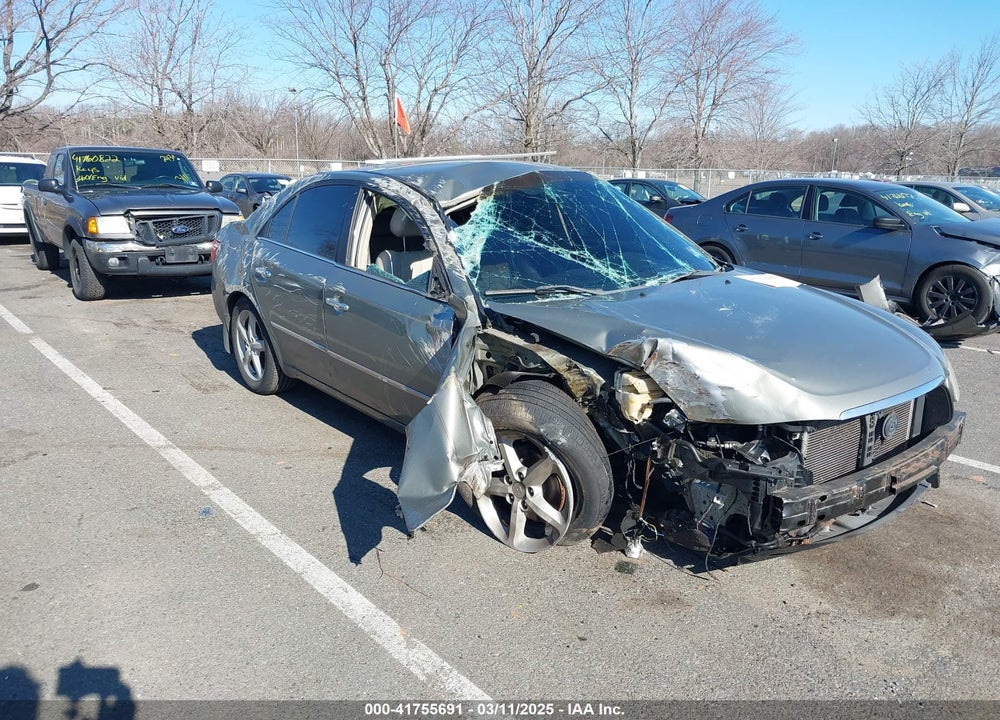 2008 HYUNDAI SONATA LIMITED/SE VIN: 5NPEU46C48H304238