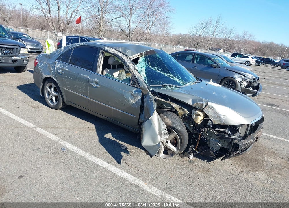 2008 HYUNDAI SONATA LIMITED/SE VIN: 5NPEU46C48H304238